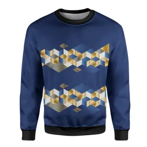 Abstract Art Printed Sweatshirt