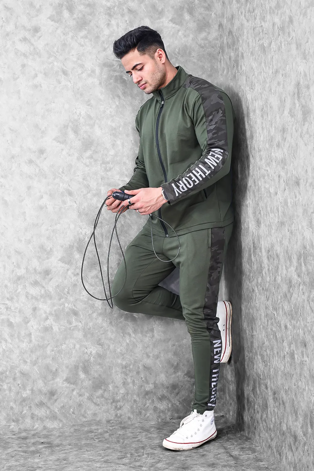 Active Camo Tracksuit- Olive