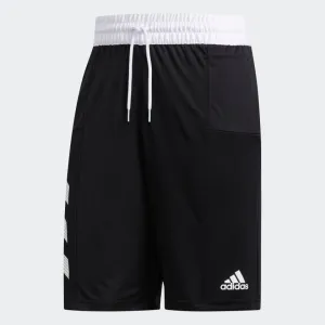 adidas Men's SPORT 3-STRIPES SHORTS DX6656 Black/White