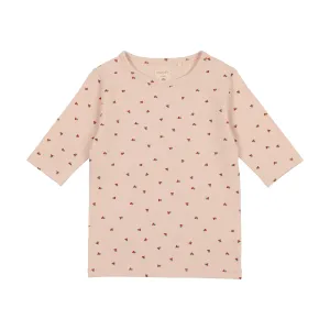 Analogie Tulip T-Shirt Three Quarter Sleeve - Pink