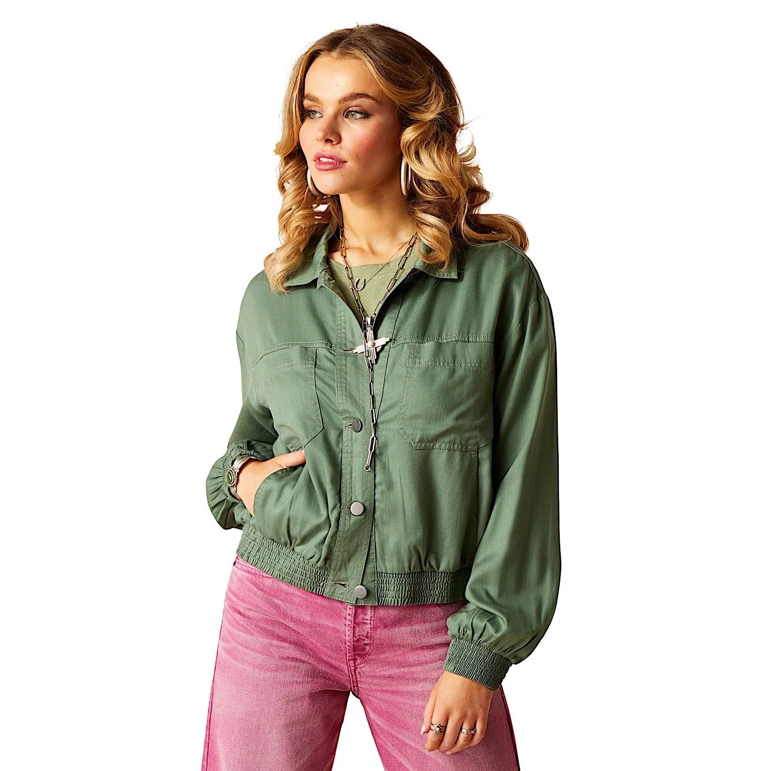 Ariat Women's Edgerton Jacket - Duck Green