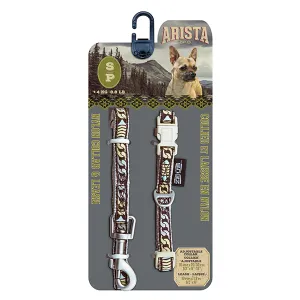 Arista Bluegrass Collar & Leash Set - Available in 3 Sizes