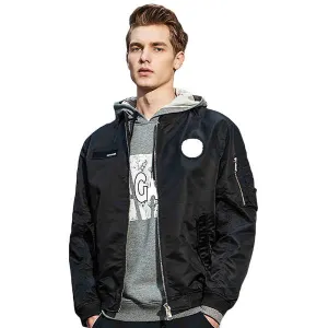 Arm Pocket Baseball Bomber Jacket