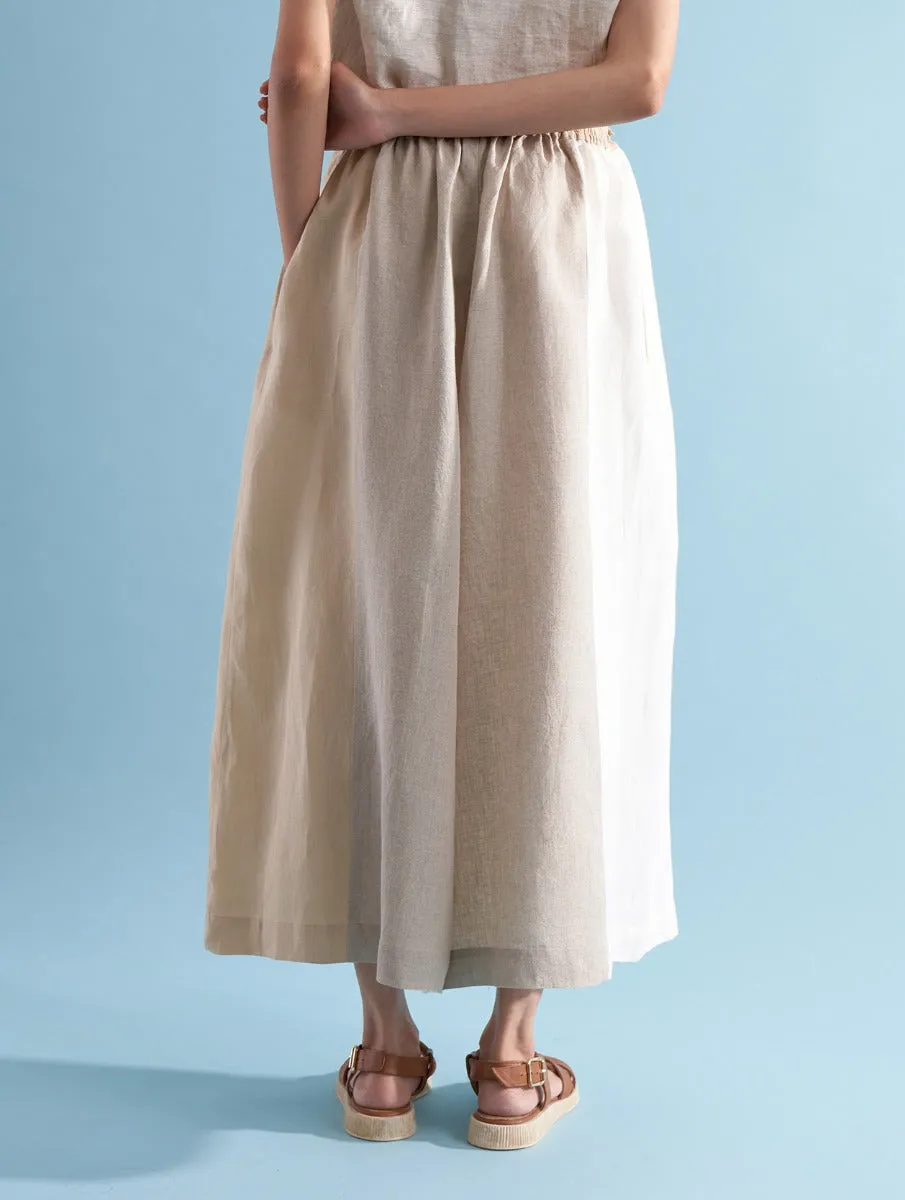 Asami Color-Blocked Culottes - Dawn