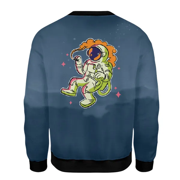 Astronaut Weed UNISEX SWEATSHIRT