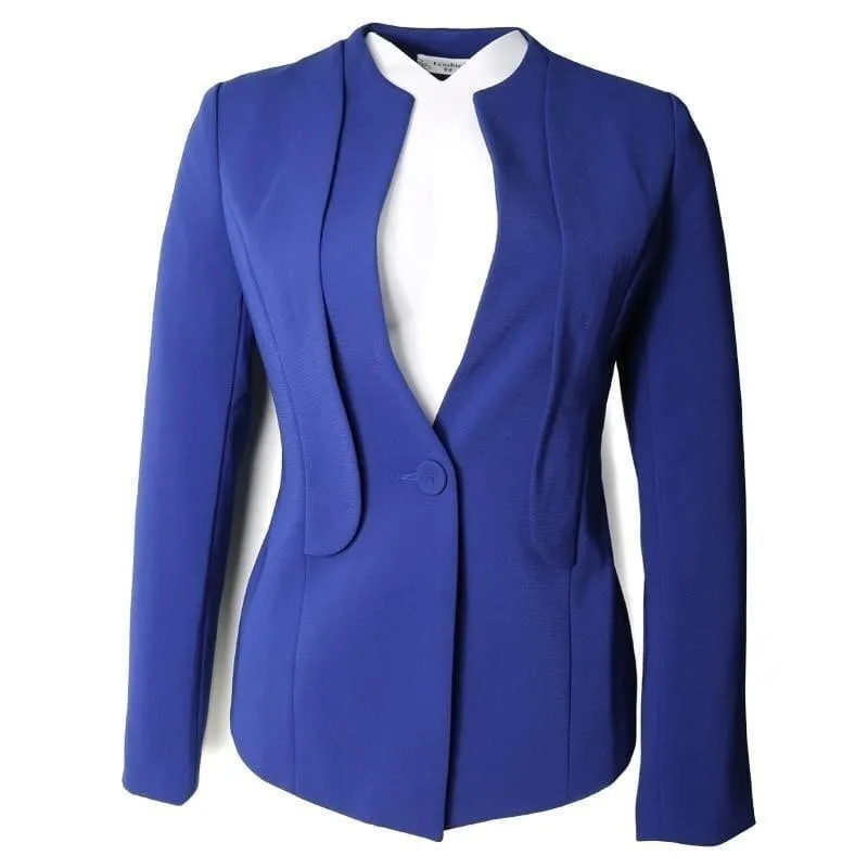 Blazer Jacket Office Lady Coat Business Formal Blazer