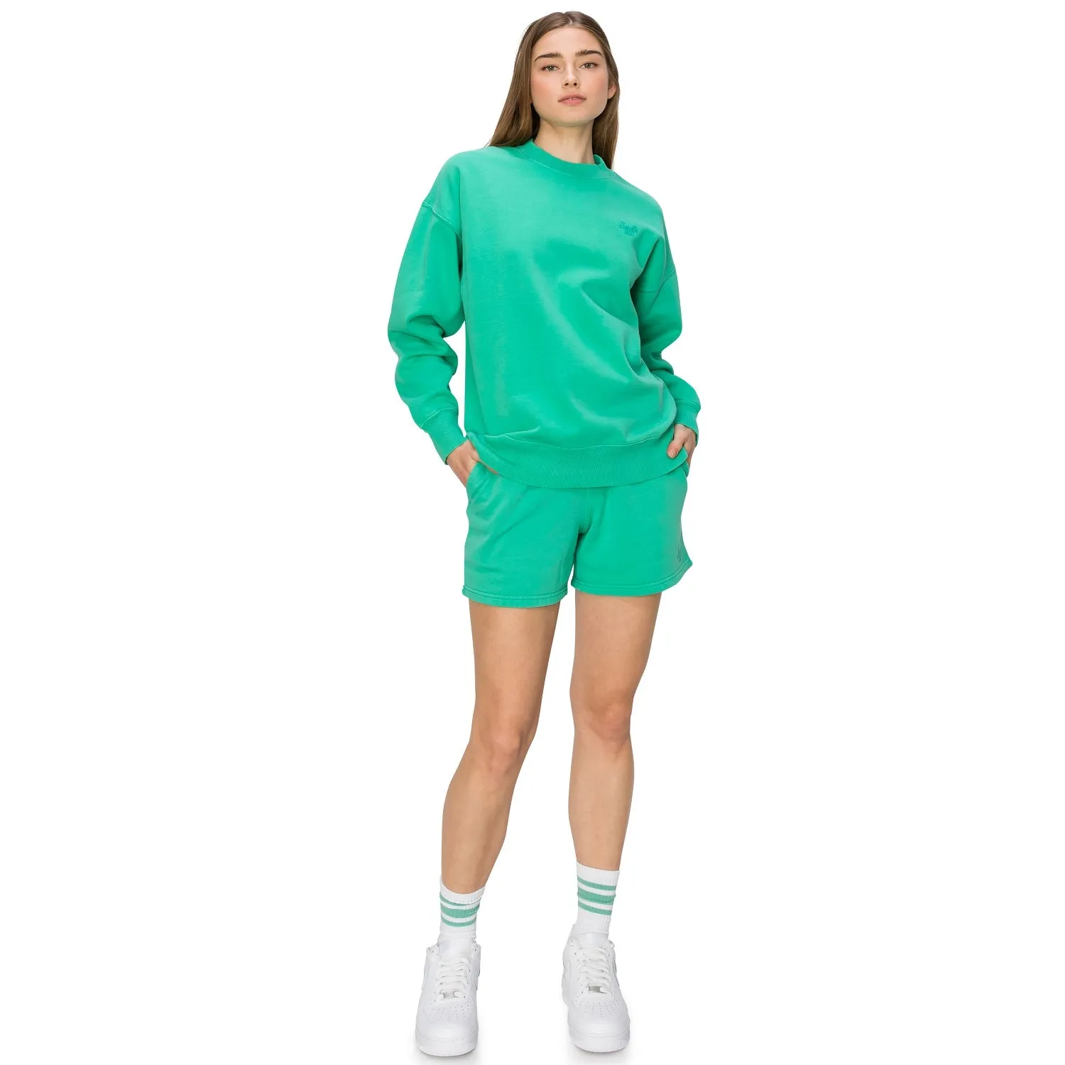 Cloud Fleece Crewneck Sweatshirt - Nature Green