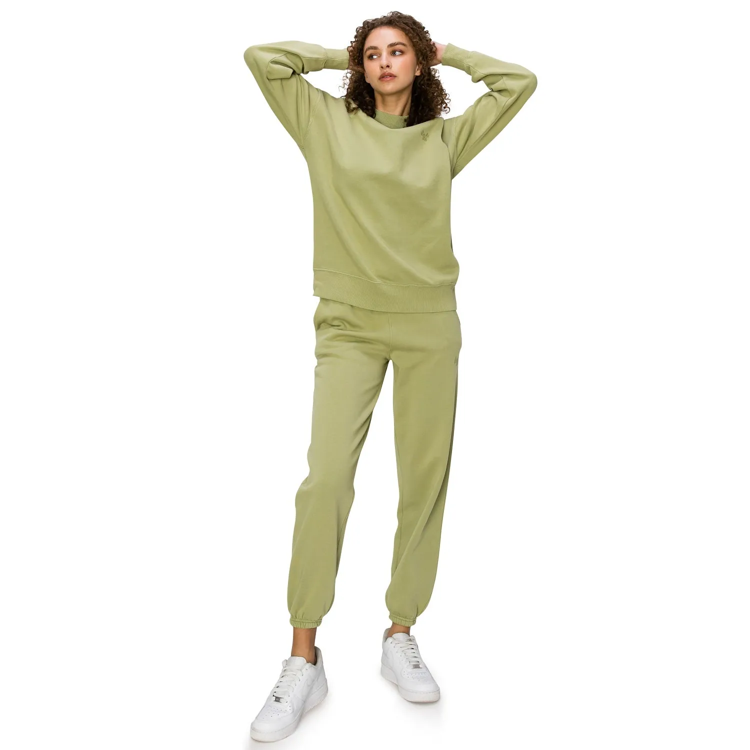 Cloud Fleece Crewneck Sweatshirt - Wasabi