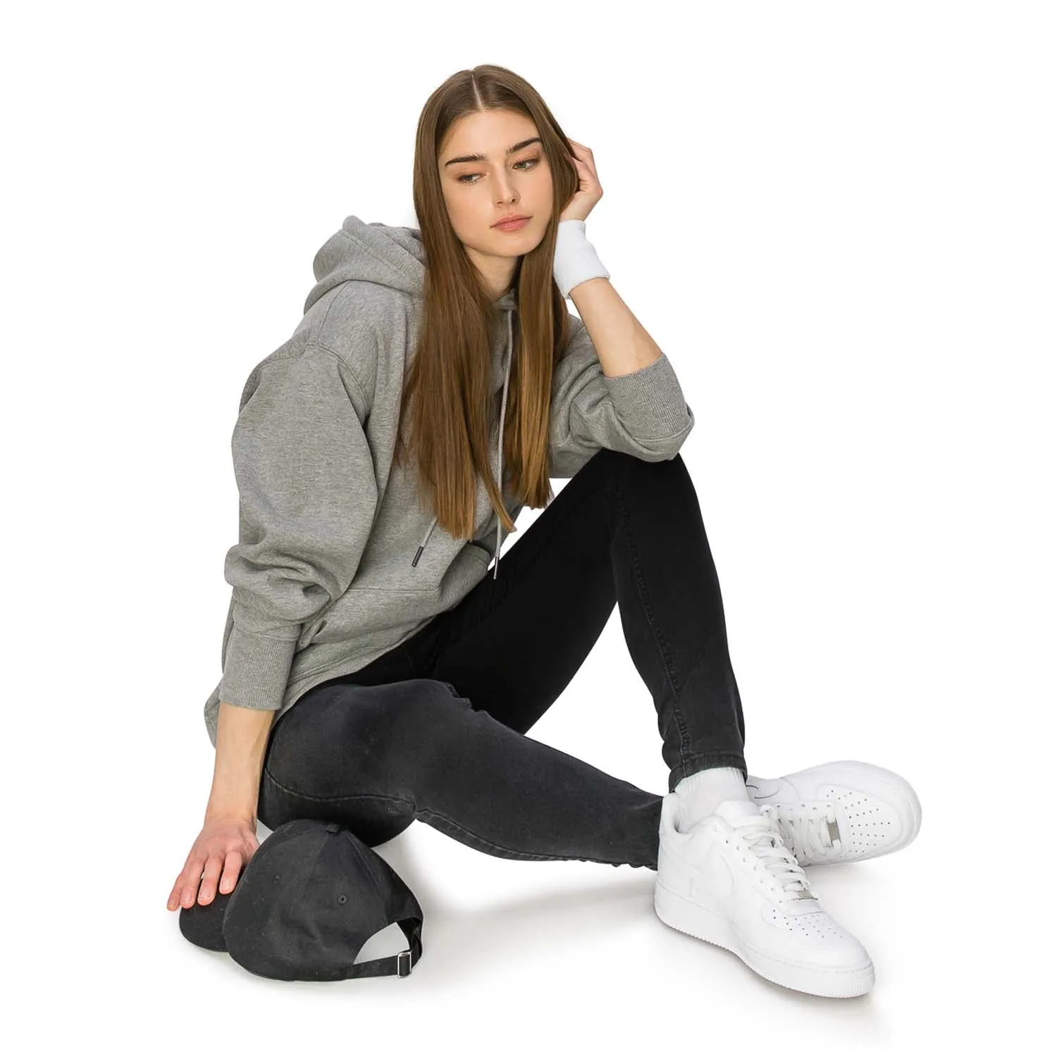 Cloud Fleece Hoodie - Heather Dove Grey