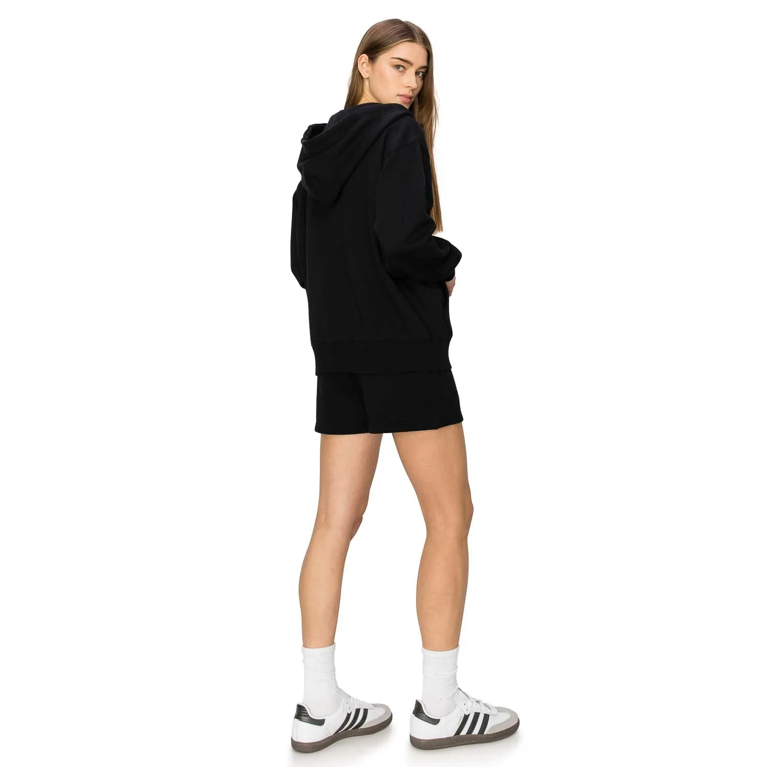 Cloud Fleece Zip Up Hoodie - Black