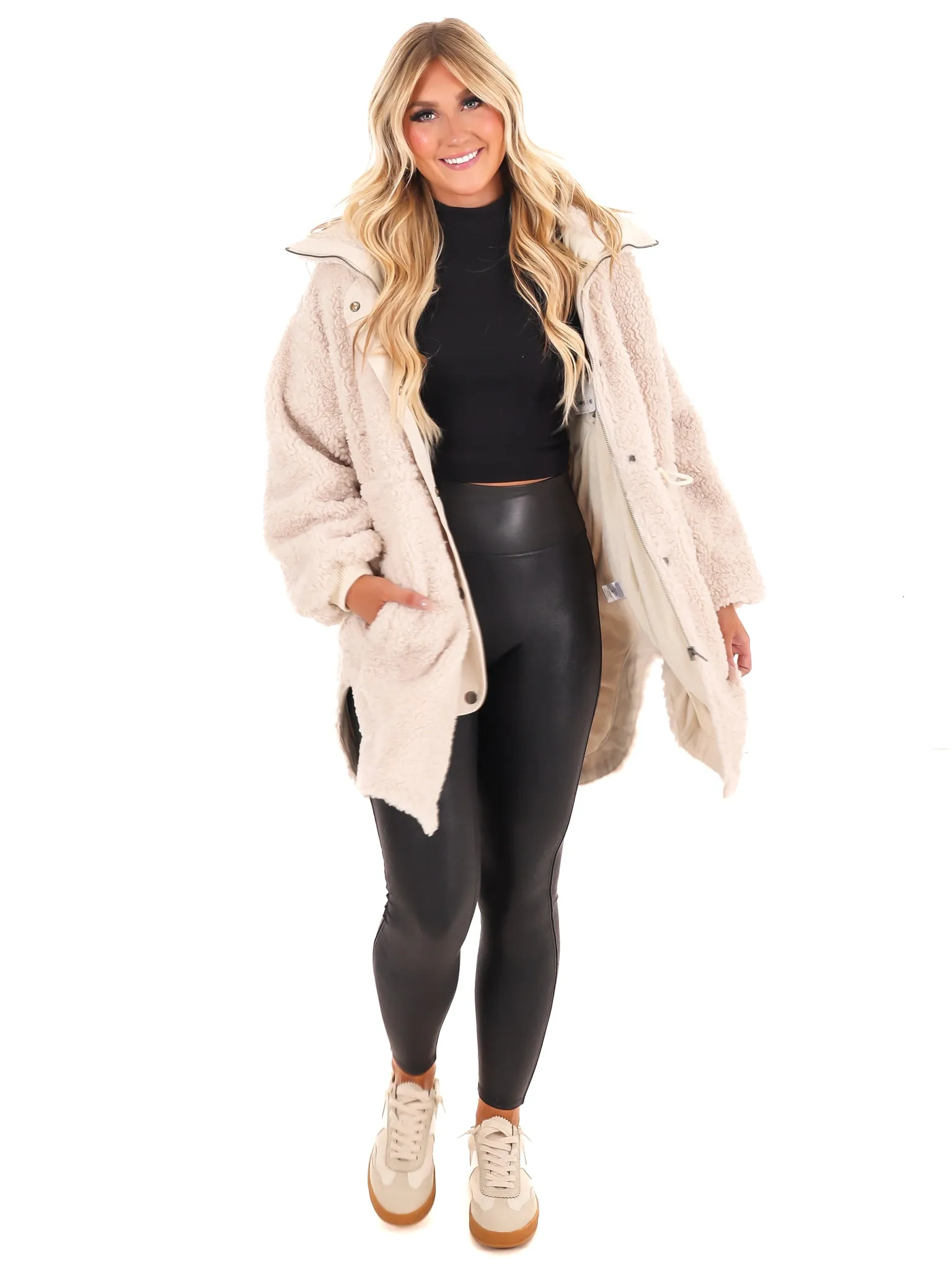 Comfy Days Sherpa Coat Doorbuster