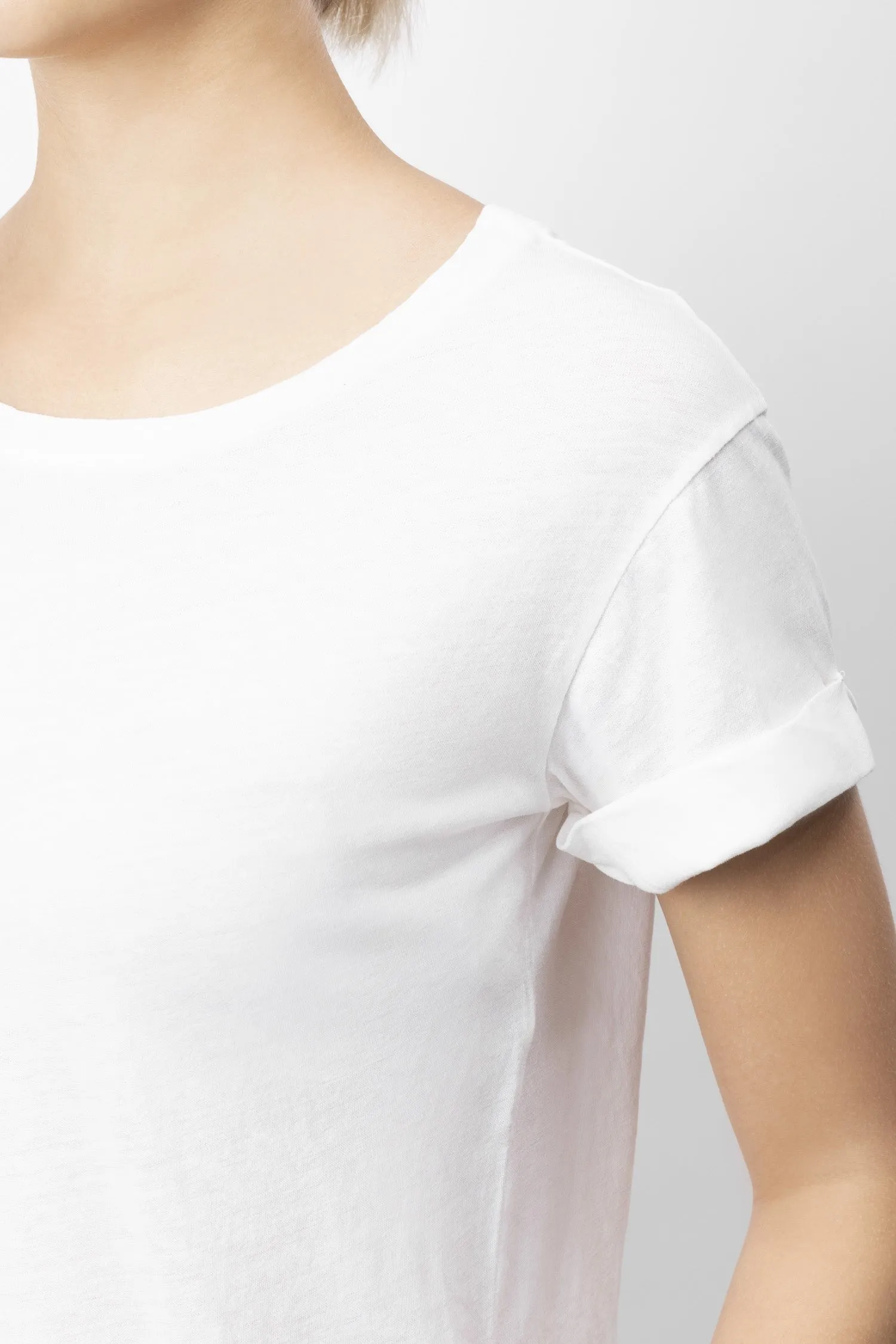 Cotton And Cashmere Blend T-shirt