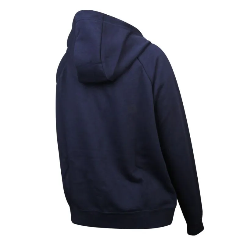 Cozy Navy Blue Fleece Women's Hoodie - Nike Park 20 Sweatshirt with Kangaroo Pocket