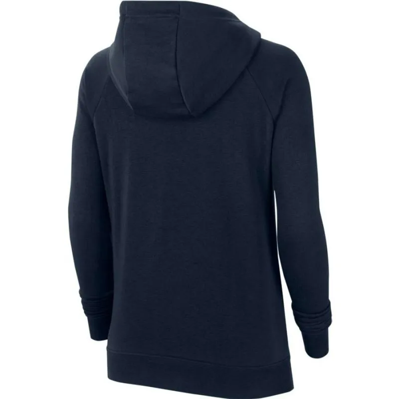 Cozy Navy Blue Fleece Women's Hoodie - Nike Park 20 Sweatshirt with Kangaroo Pocket