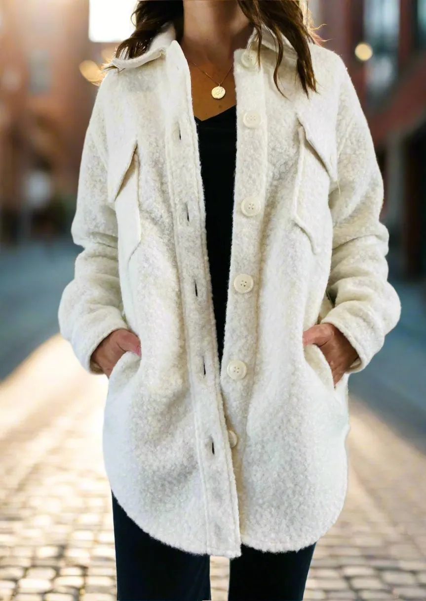 CREAM DREAM BOUCLE JACKET