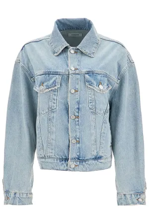 DENIM DALTON BALLOON JACKET WITH