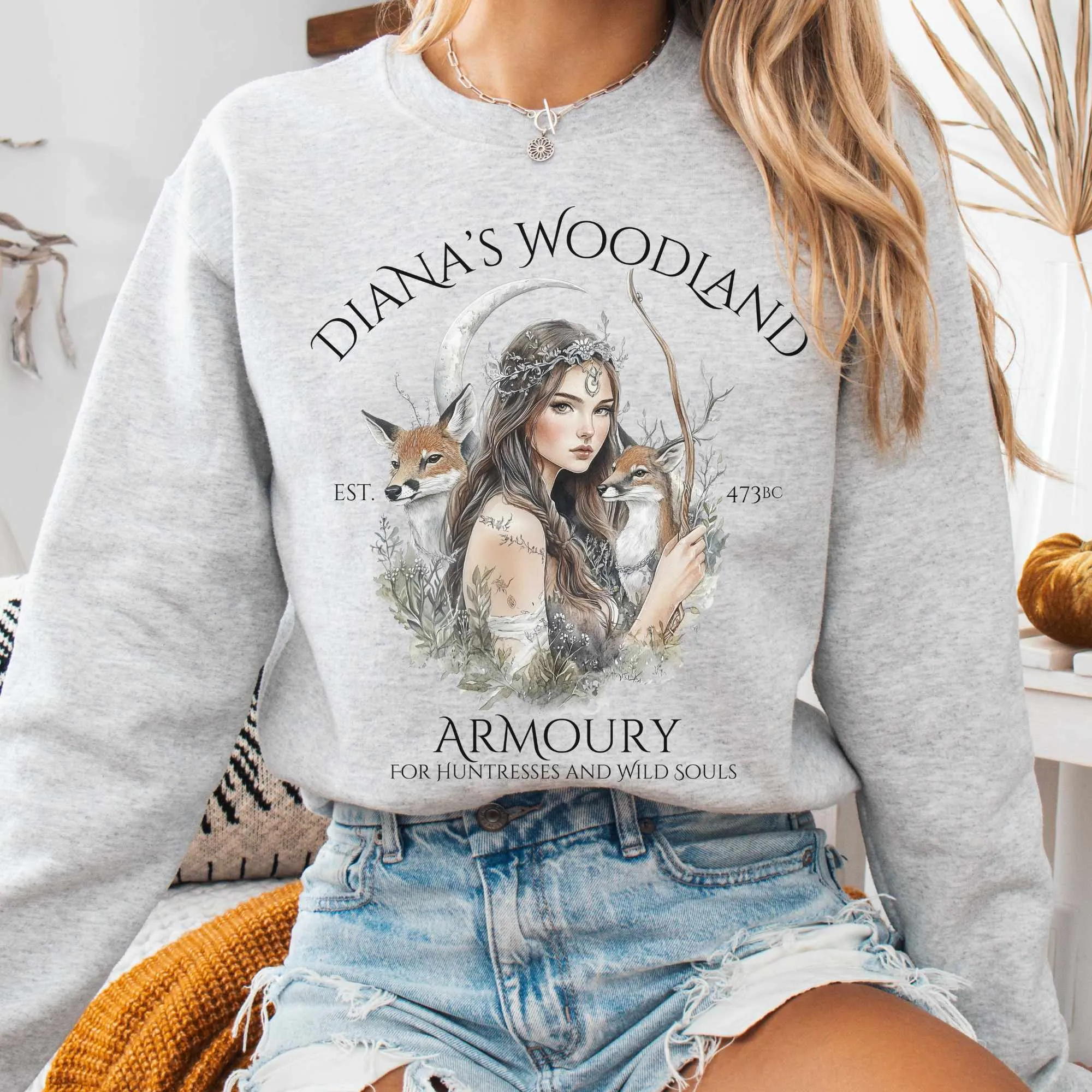 Diana's Woodland Armoury Sweatshirt