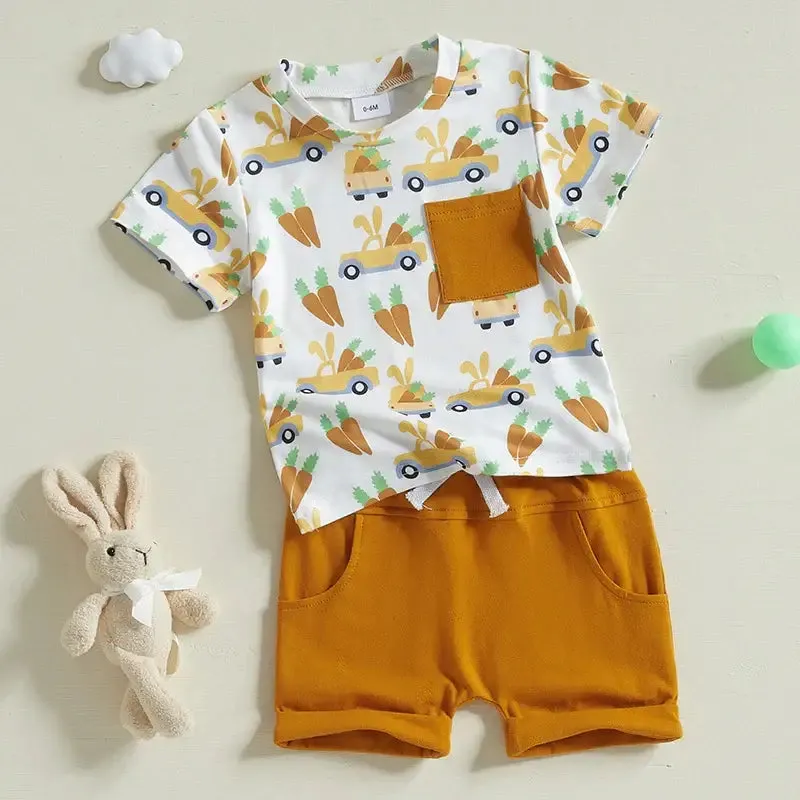 Easter Carrot & Truck Set