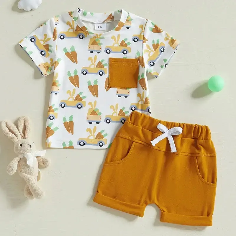 Easter Carrot & Truck Set