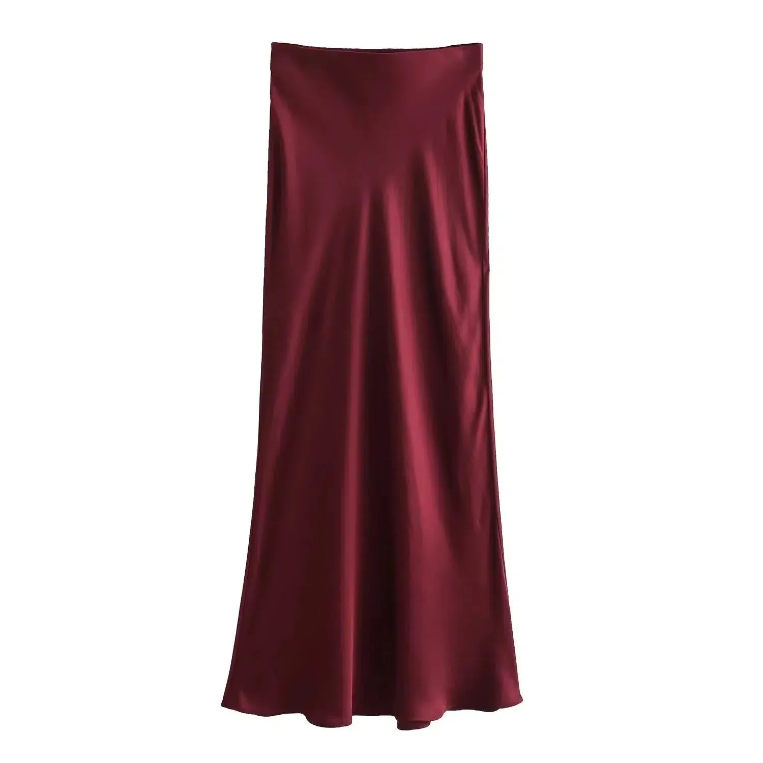 Elegant A-Line Midi Skirts