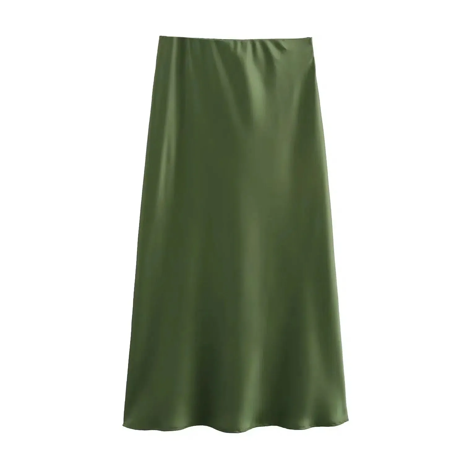 Elegant A-Line Midi Skirts