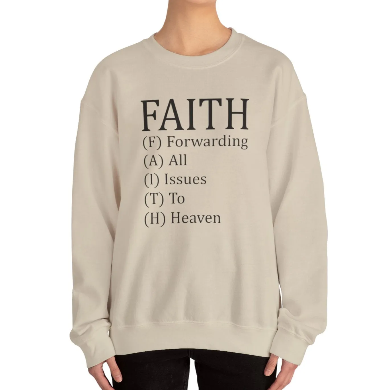 F.A.I.T.H Crewneck Sweatshirt