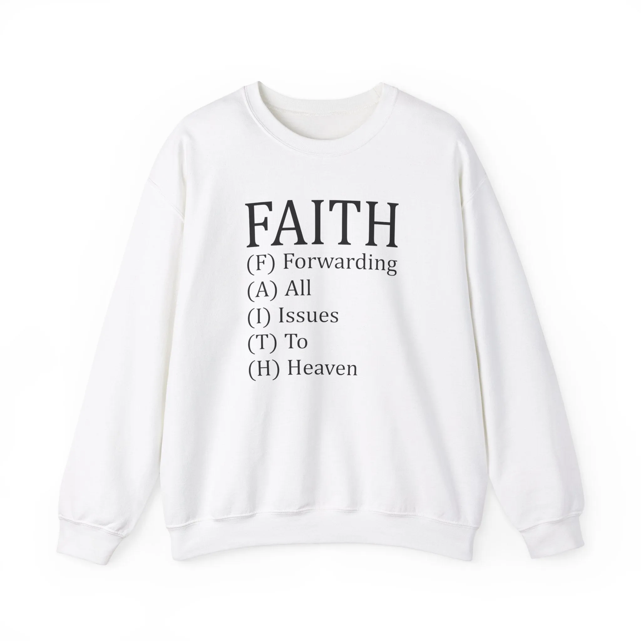 F.A.I.T.H Crewneck Sweatshirt