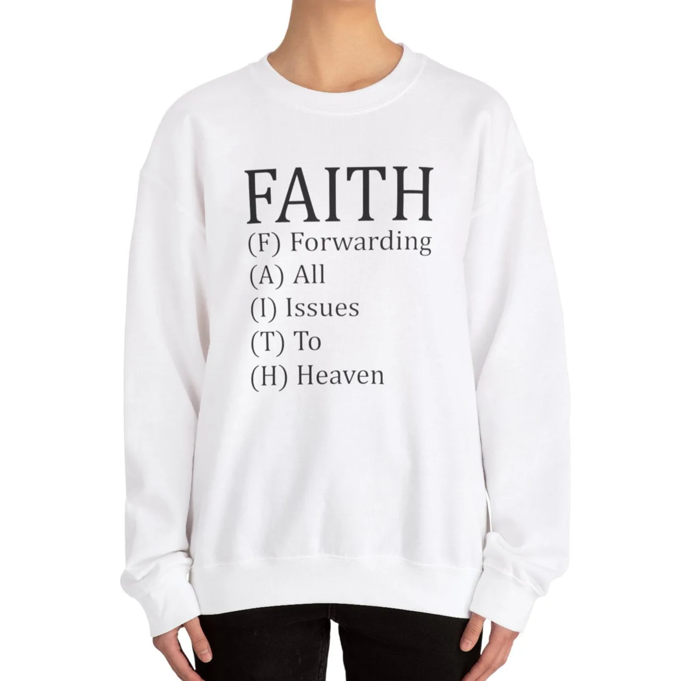 F.A.I.T.H Crewneck Sweatshirt