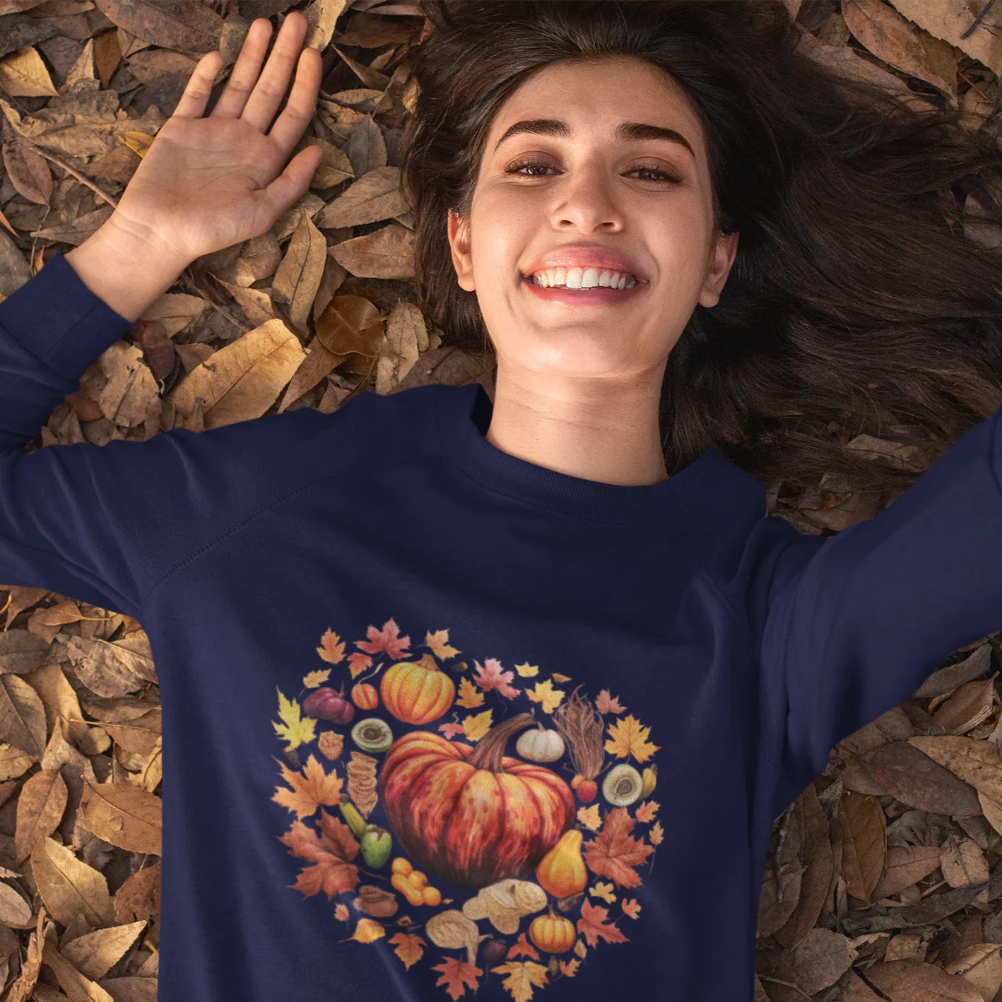 Fall and Thanksgiving Lovers Coffee Sweatshirt for Women, Vintage Thanksgiving Sweater, Fall Crewneck Pumpkin Heart Sweatshirt