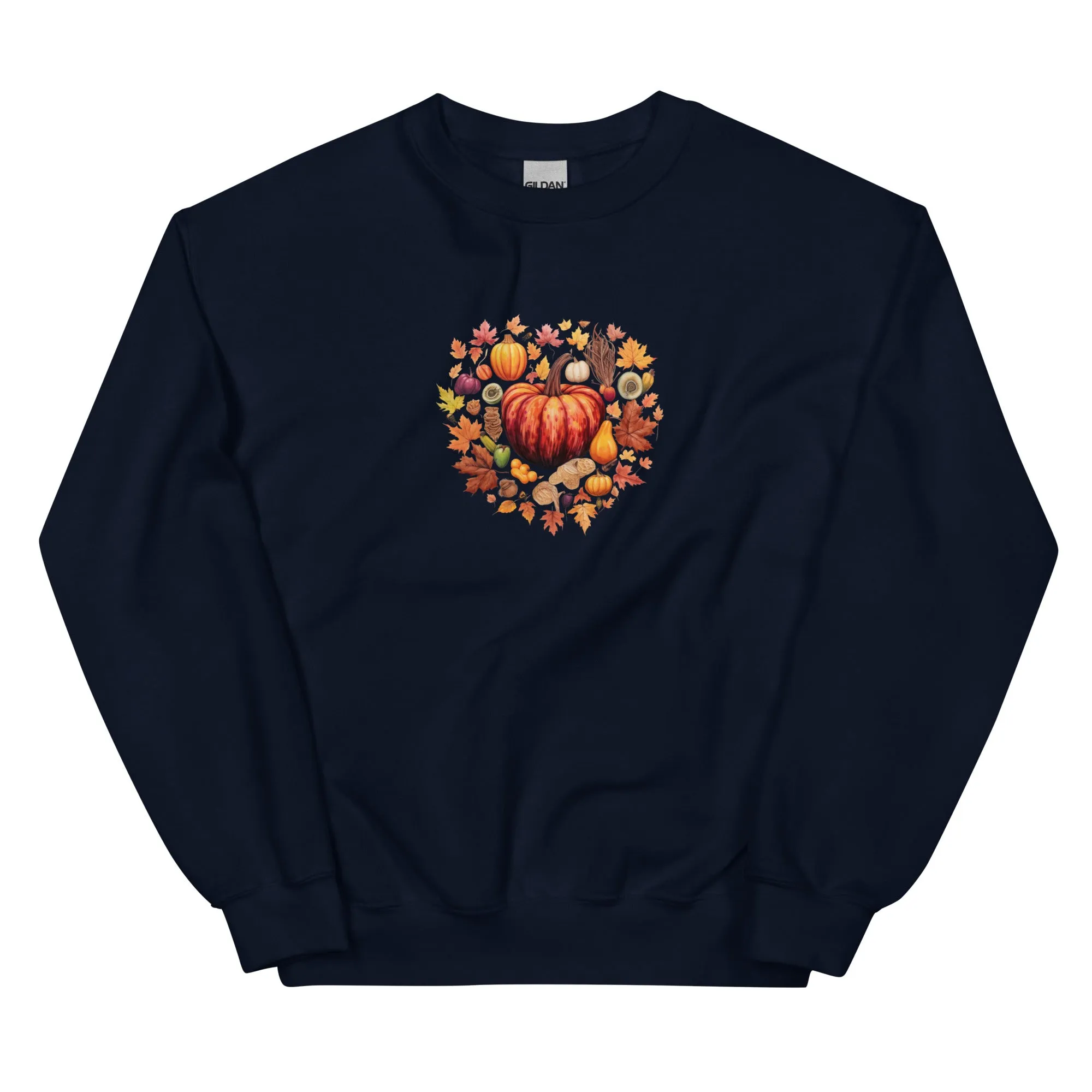 Fall and Thanksgiving Lovers Coffee Sweatshirt for Women, Vintage Thanksgiving Sweater, Fall Crewneck Pumpkin Heart Sweatshirt