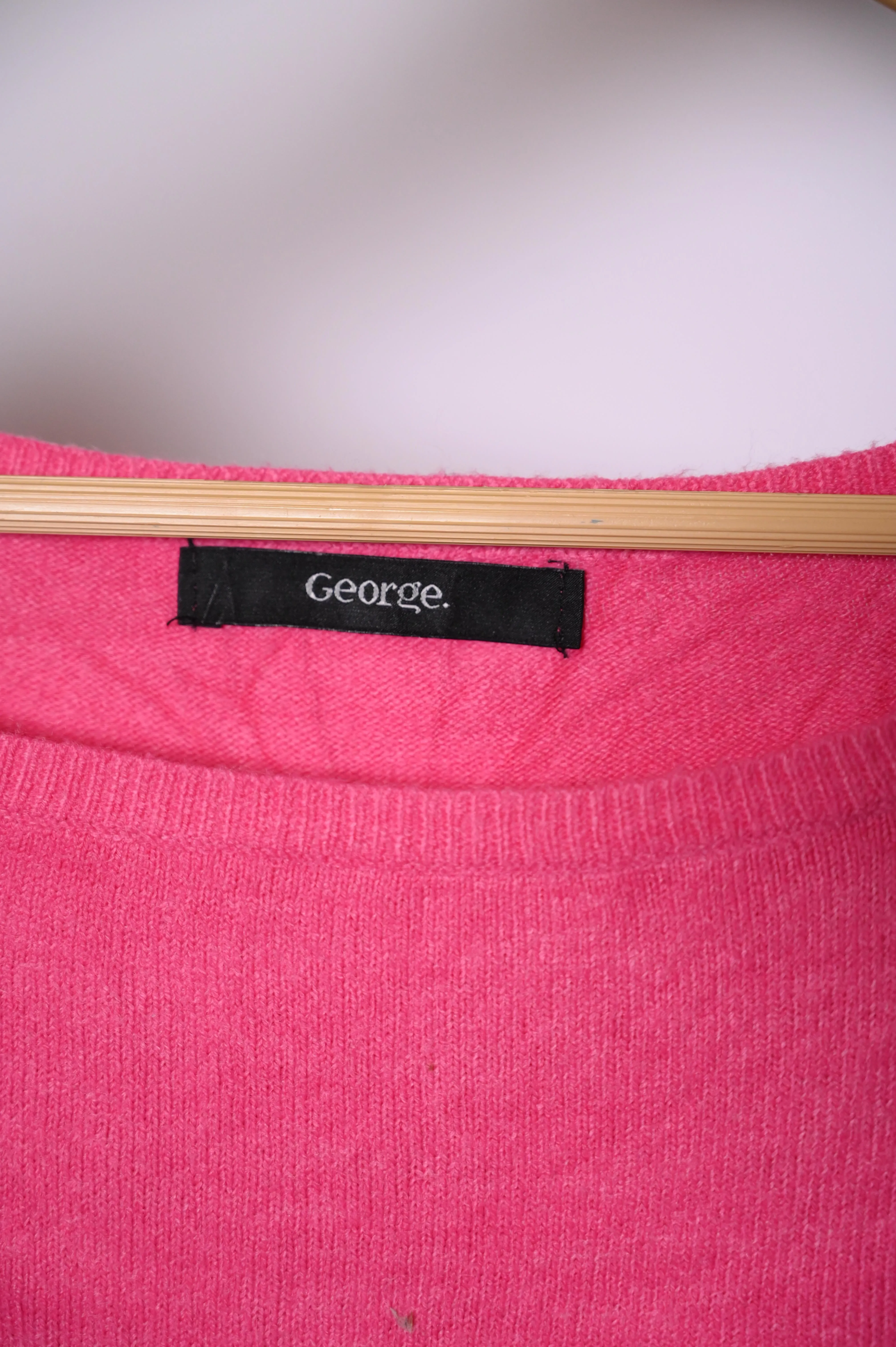 George Pink Sweatshirt - Large