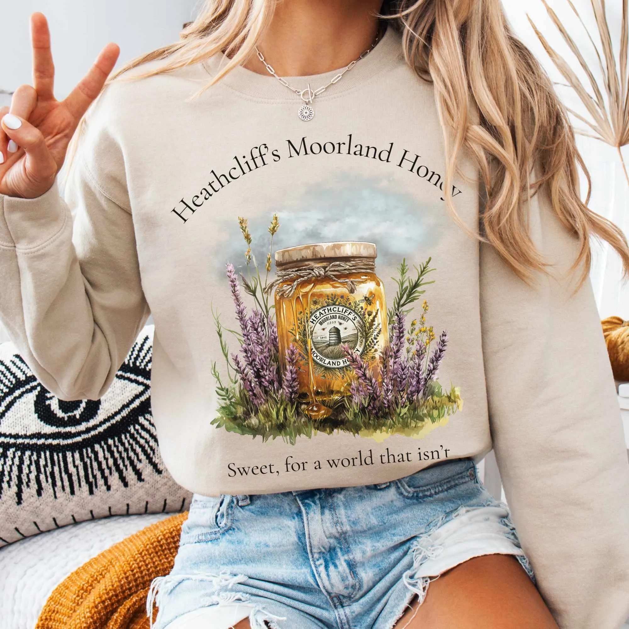 Heathcliff's Moorland Honey Sweatshirt