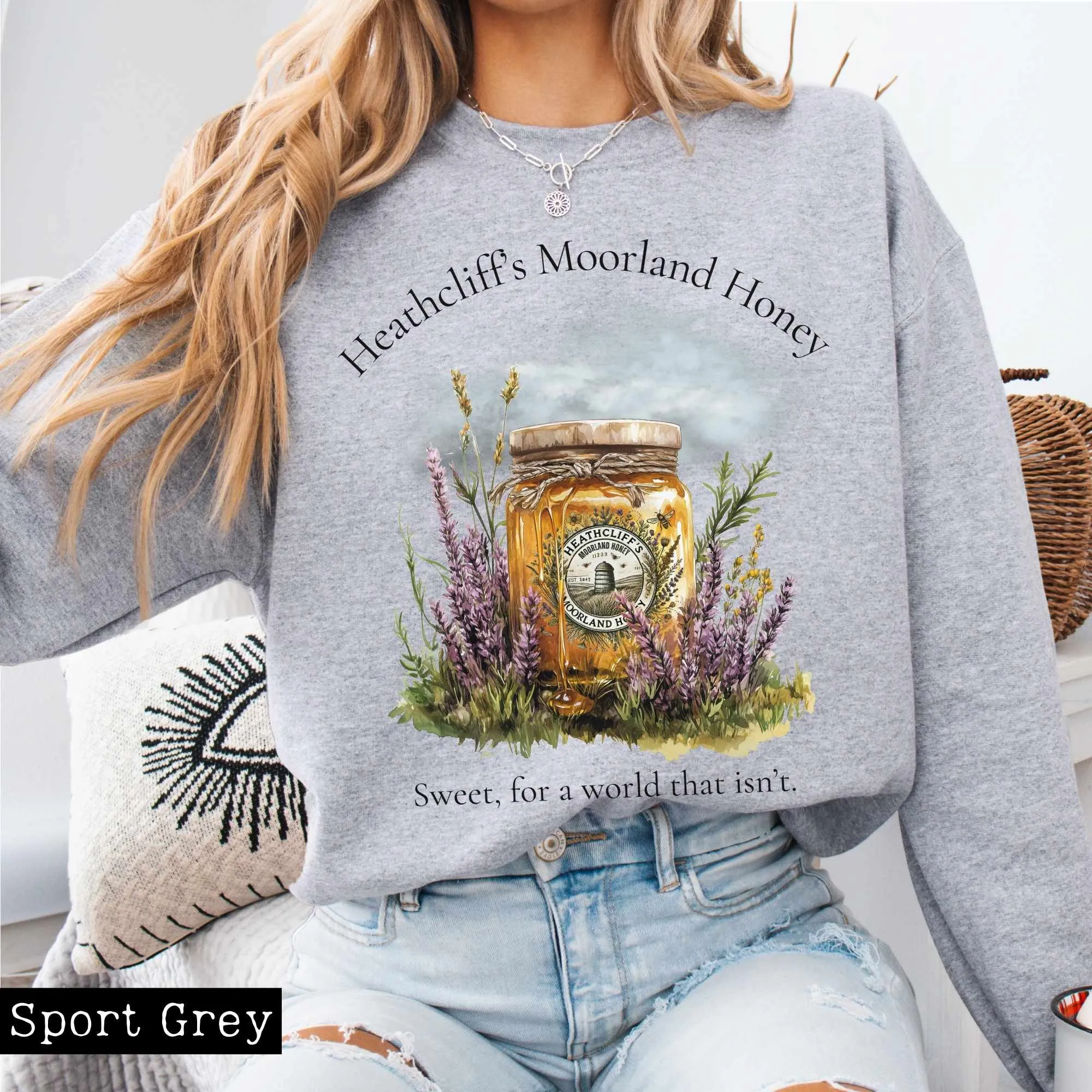 Heathcliff's Moorland Honey Sweatshirt