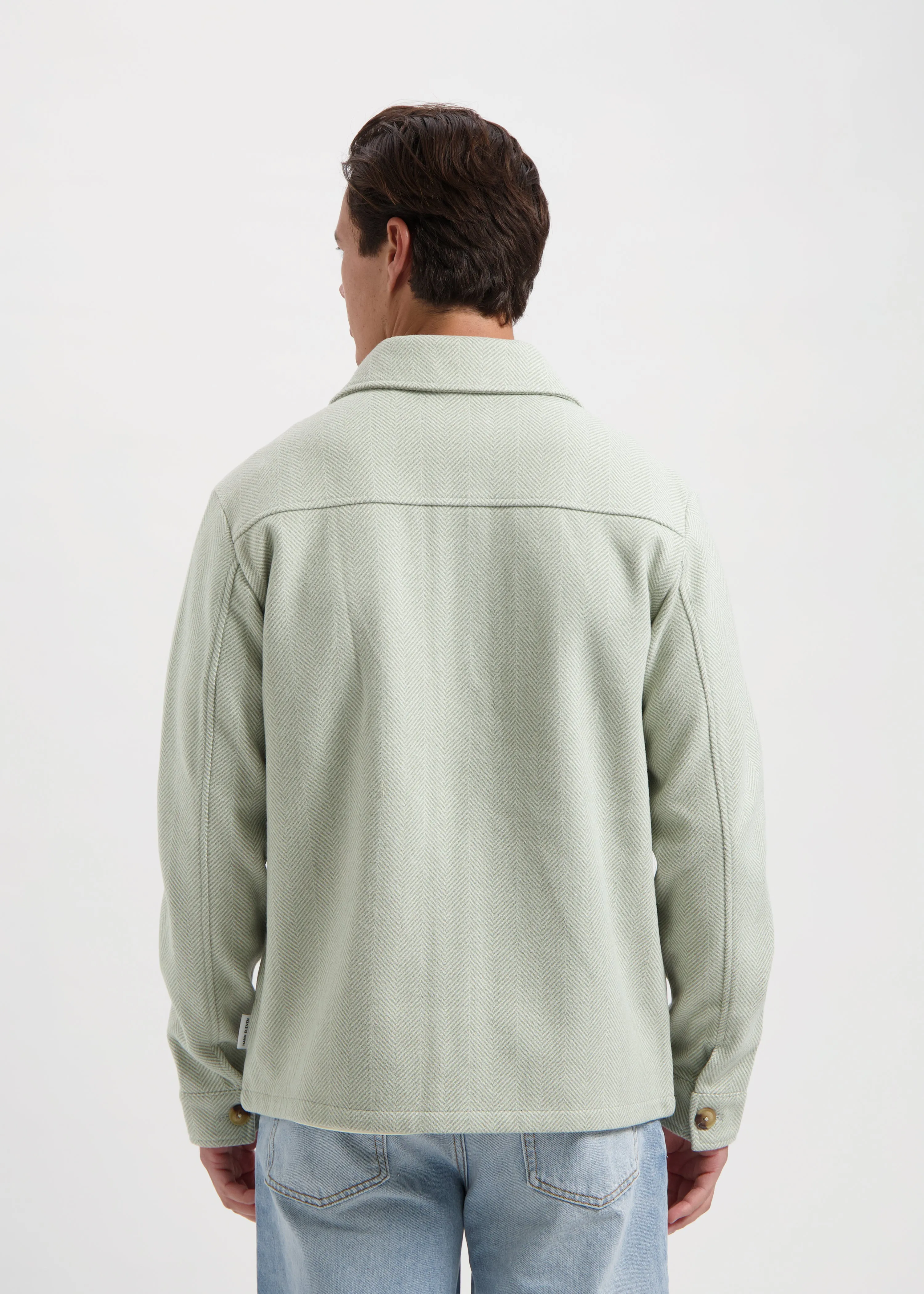 Herringbone Jacket - Green