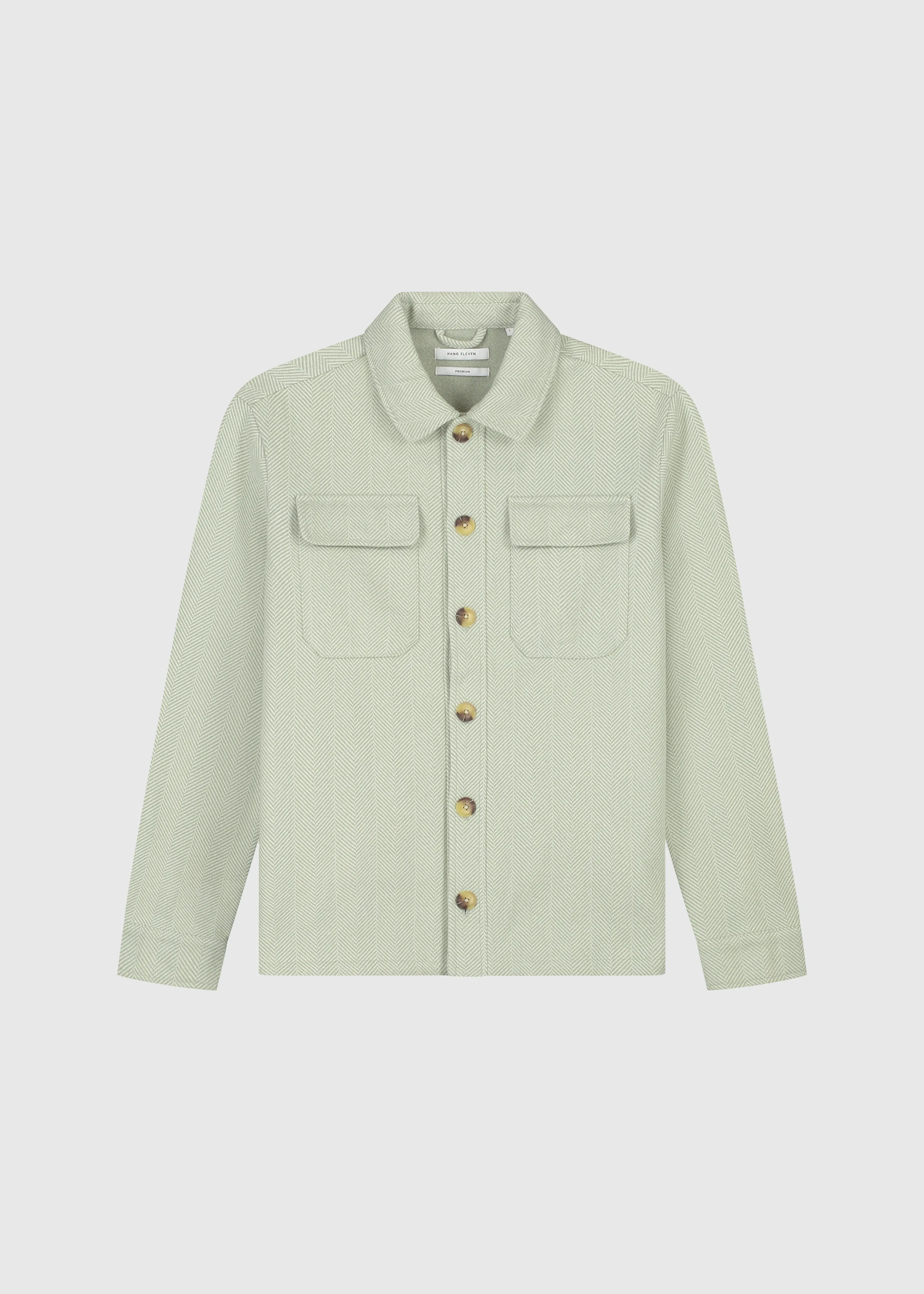 Herringbone Jacket - Green