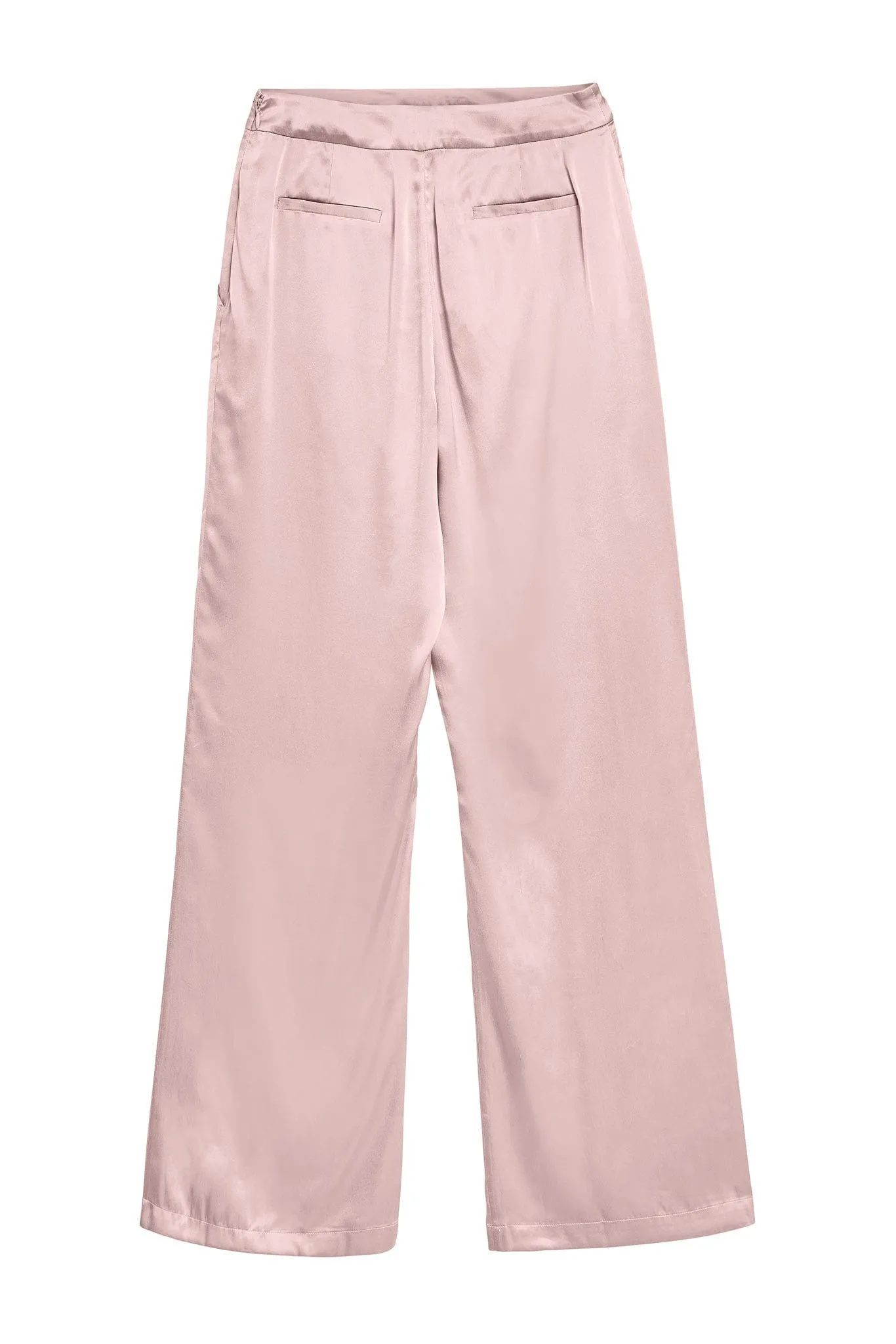 High-Waisted Silk Pant (Short, Regular & Long)