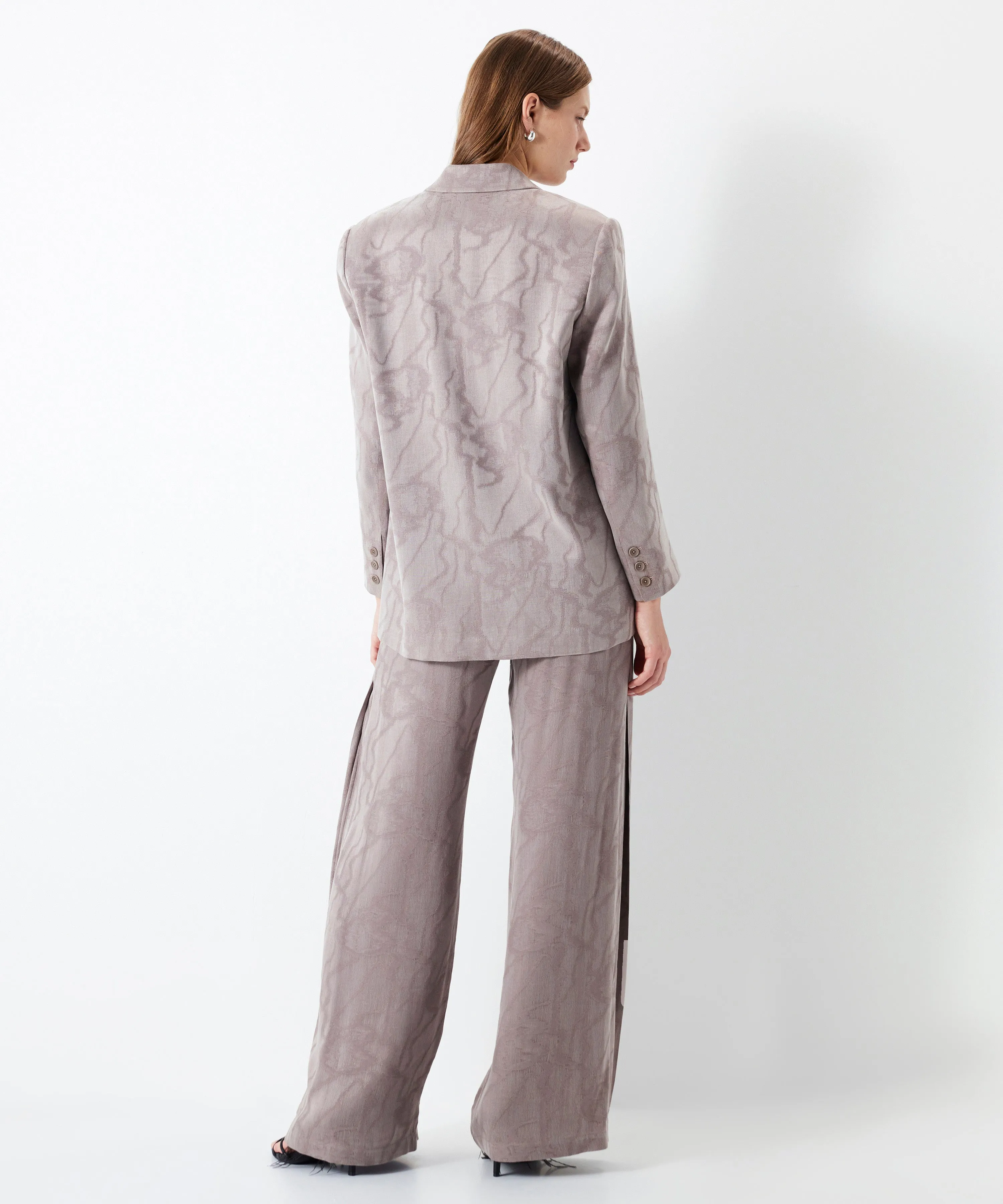 Ipekyol Jacquard Trousers Mink