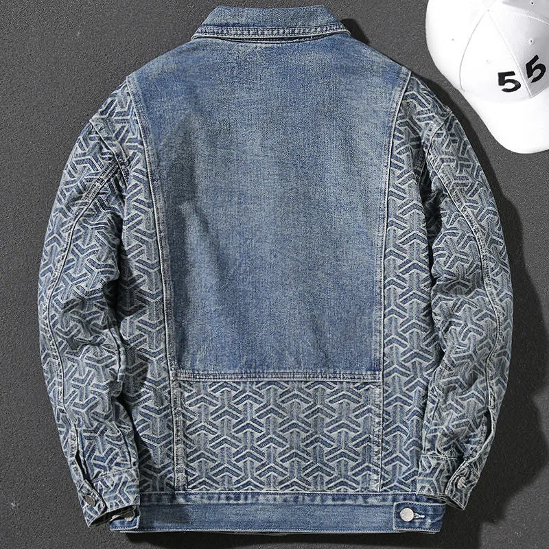 LMS Patterns Denim Jackets