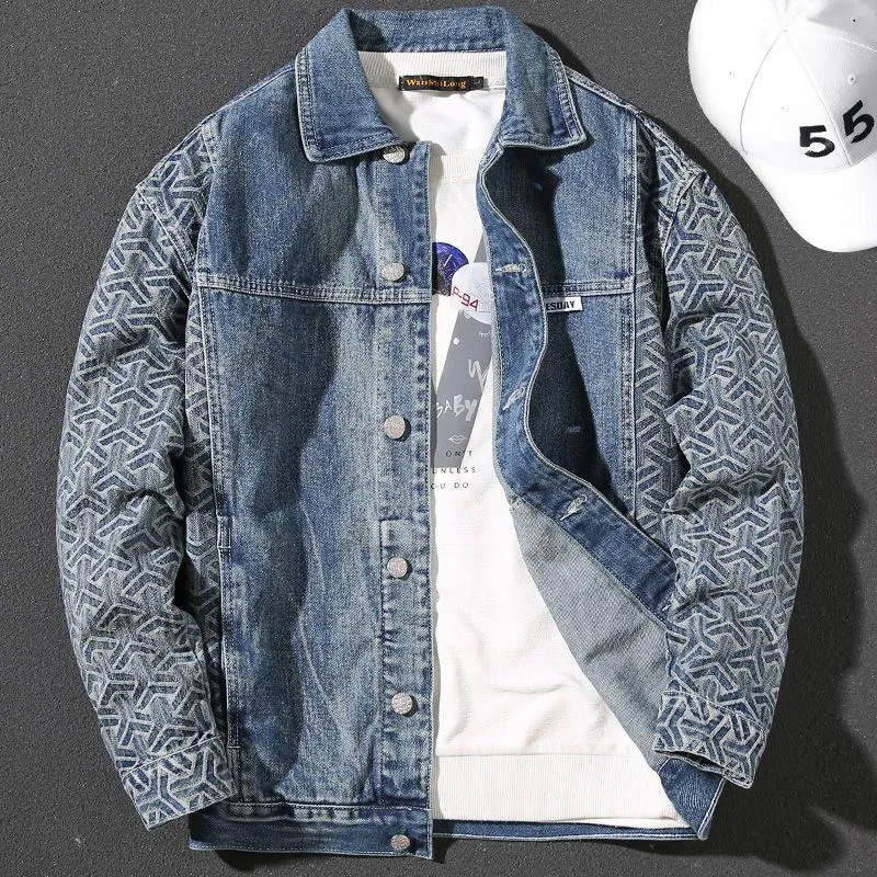 LMS Patterns Denim Jackets