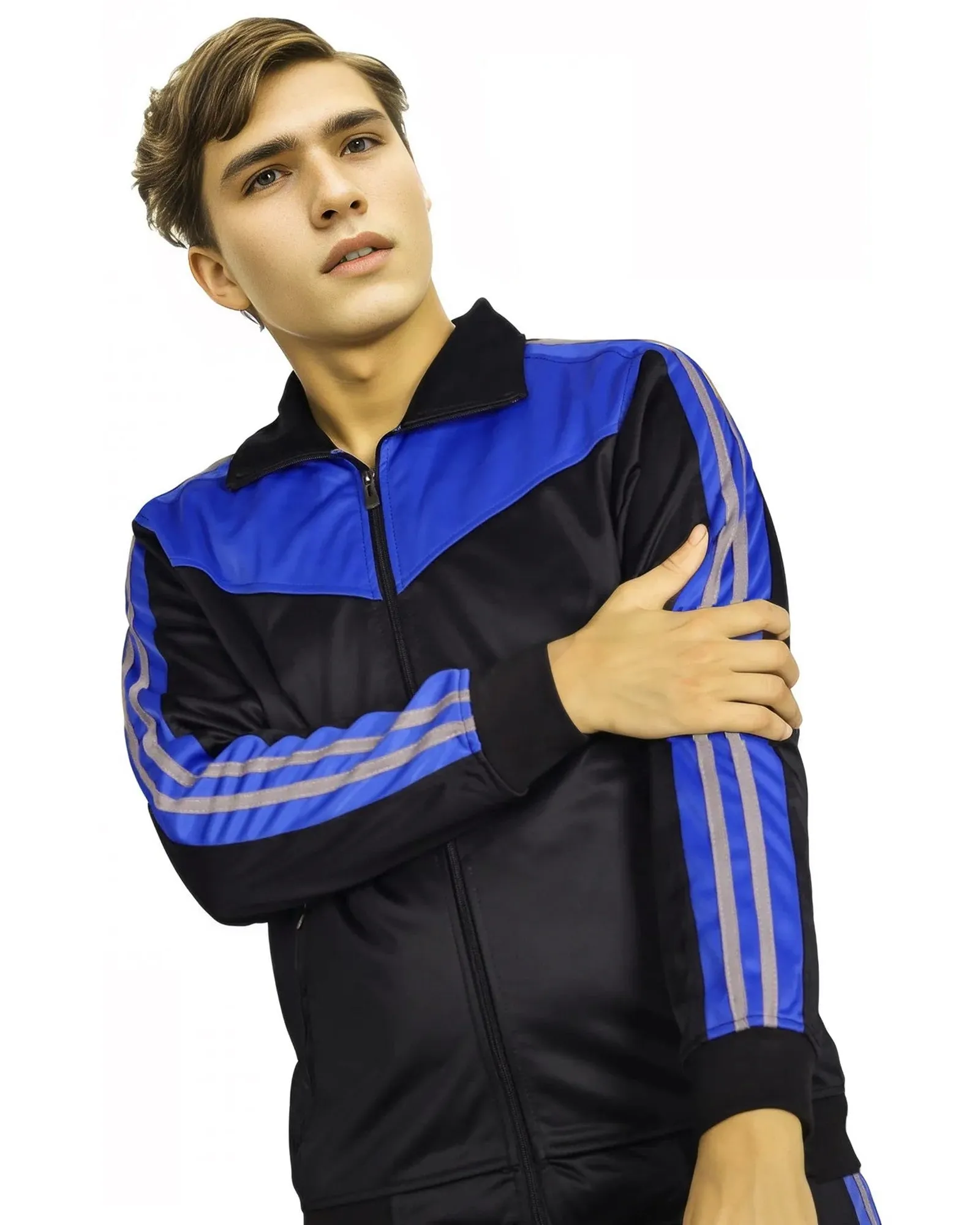 Men's Soft Athletic Tracksuit GYM Active Suit