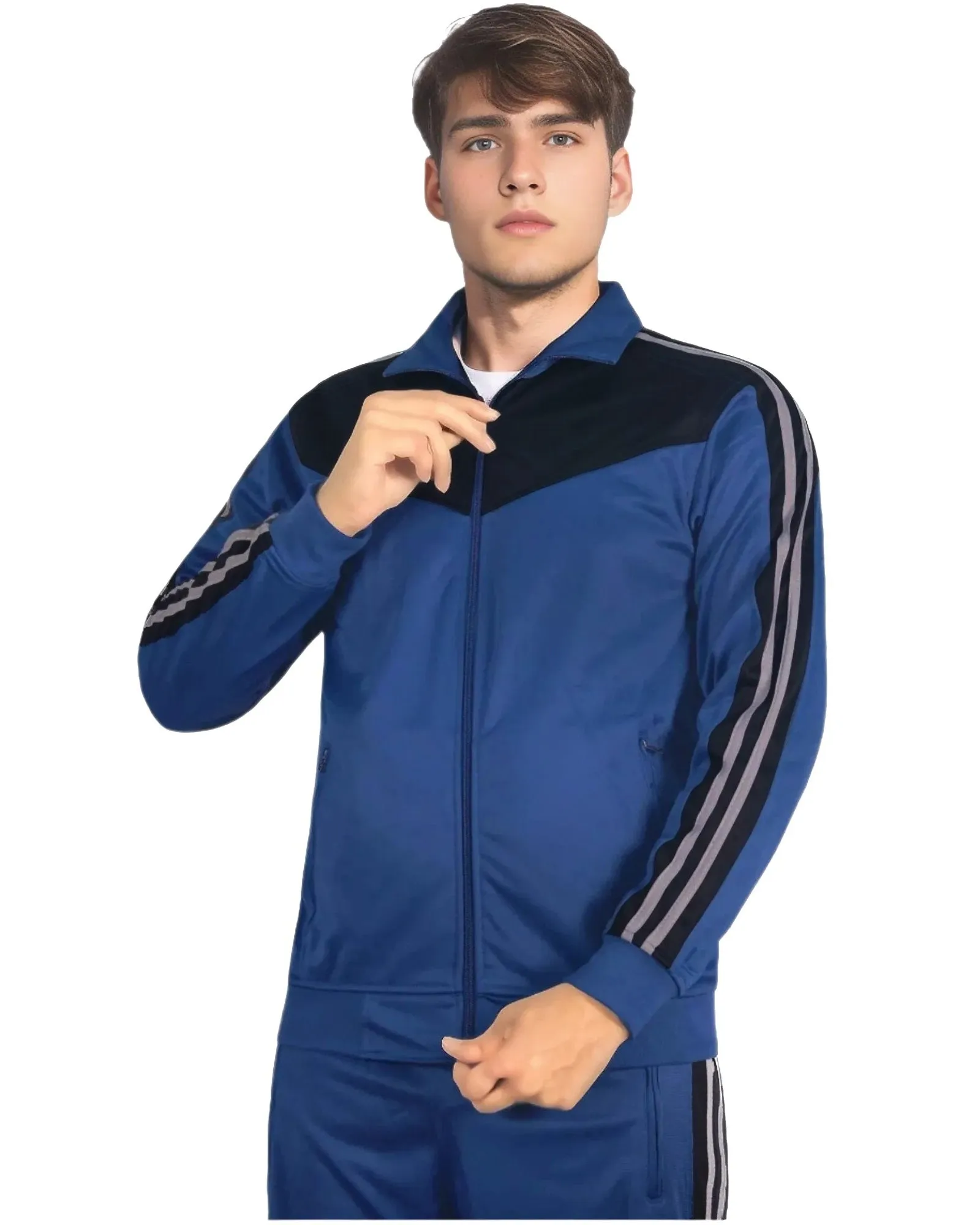 Men's Soft Athletic Tracksuit GYM Active Suit