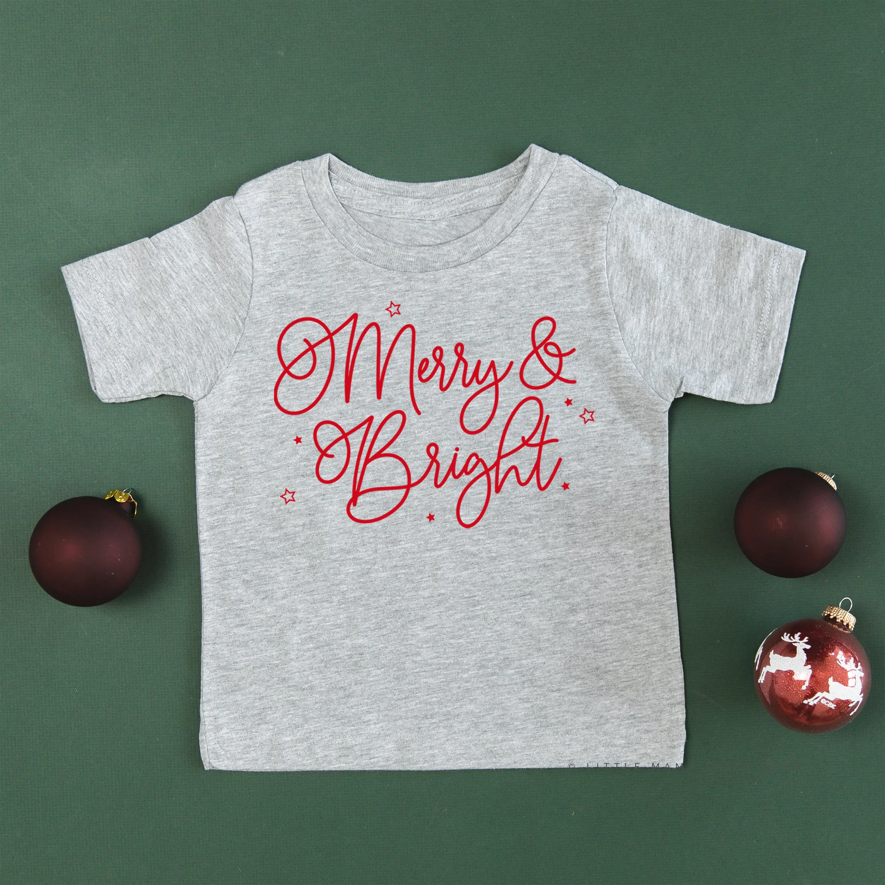 Merry And Bright - Child Tee