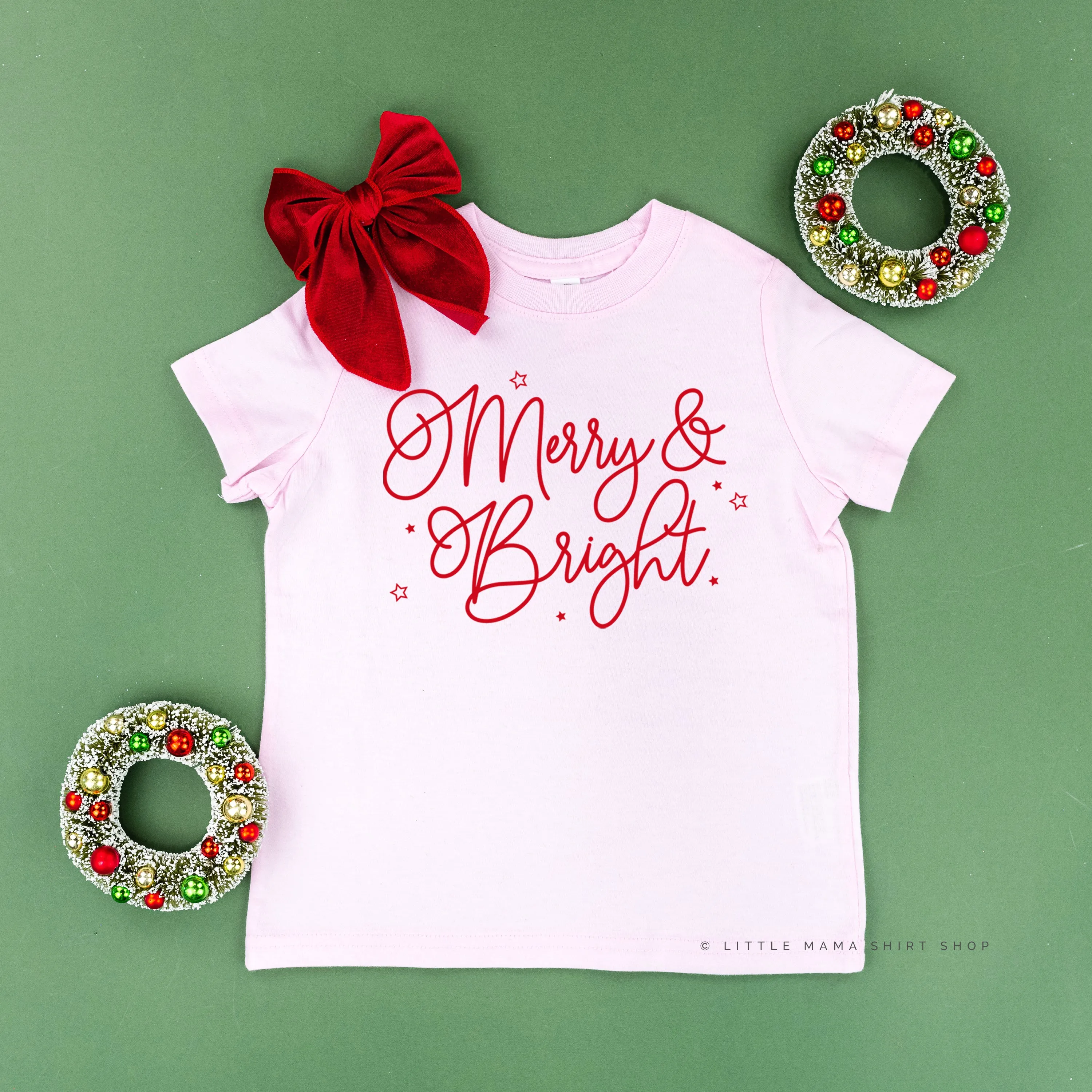 Merry And Bright - Child Tee