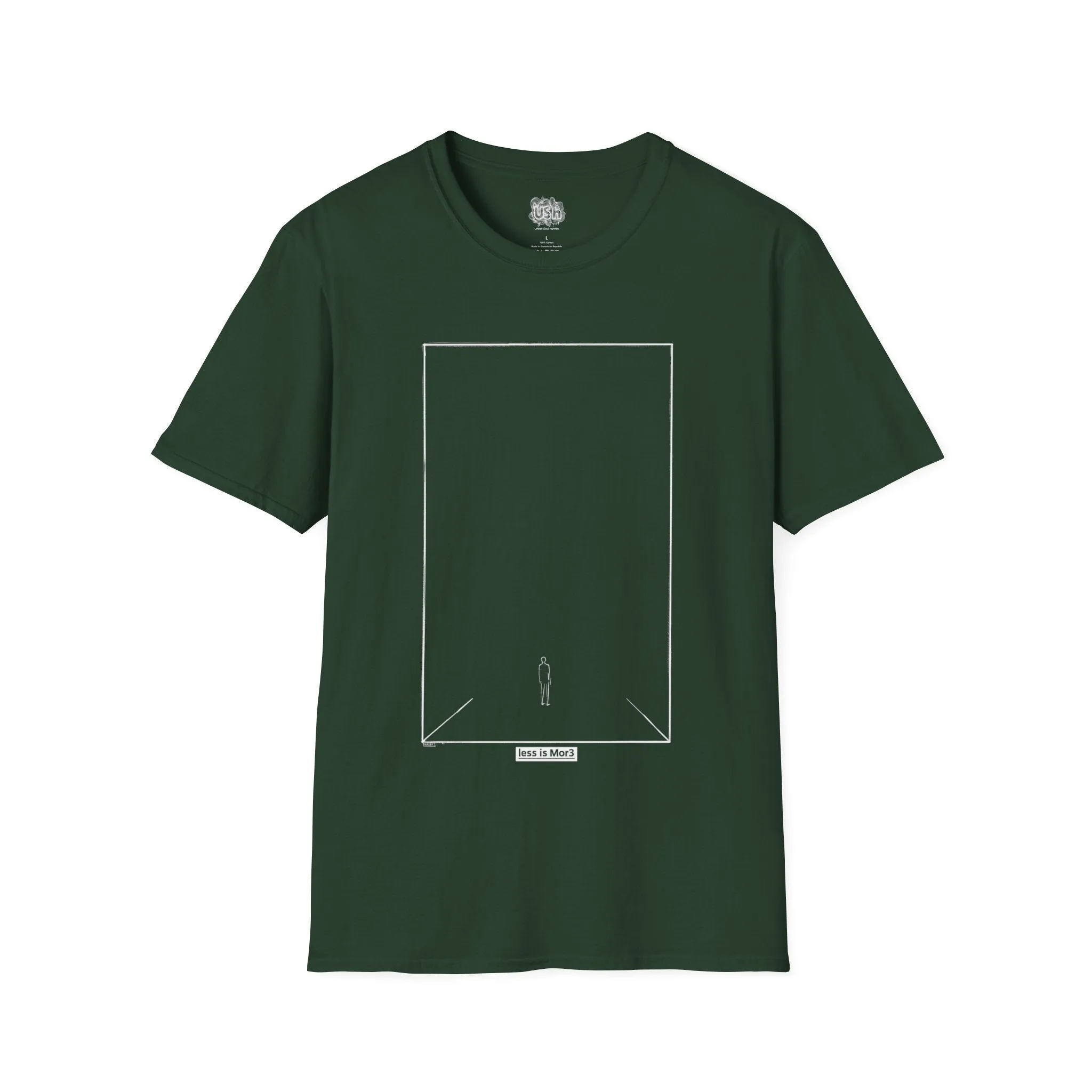 Minimalistic 3D Retro Graphic T-Shirt