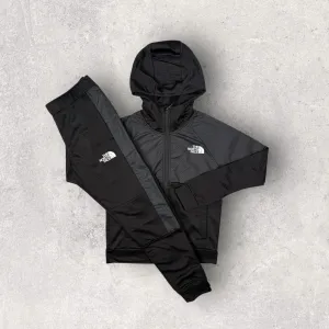 NORTH FACE JUNIOR TRACKSUIT - BLACK