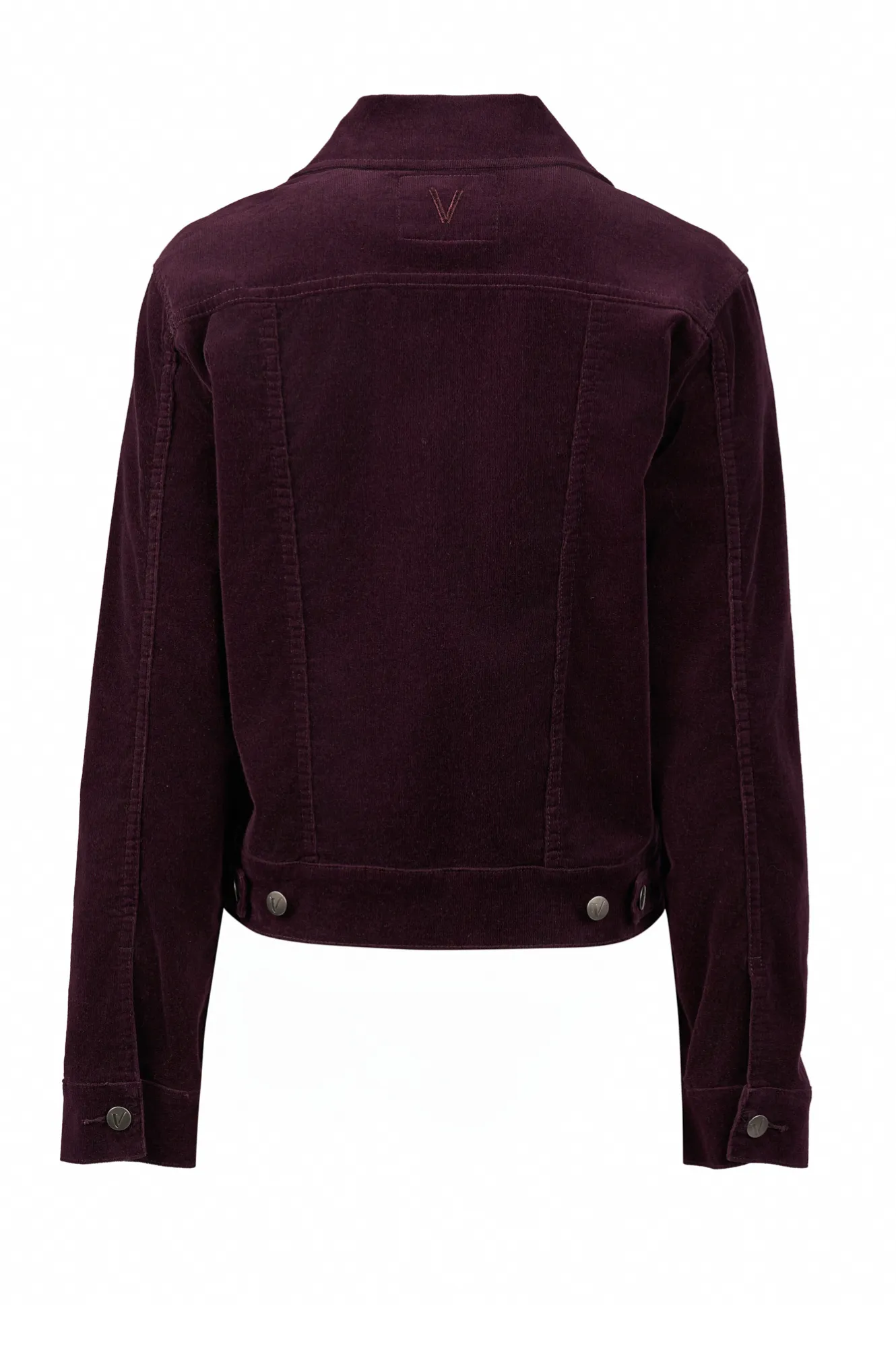 Pinwale Cord Jacket - Mulberry