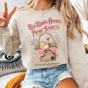 Red Riding Hood's Picnic Baskets Sweatshirt