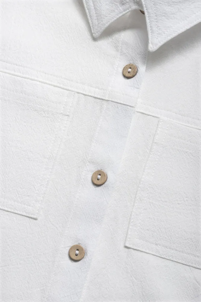 Resort Shirt Linen White