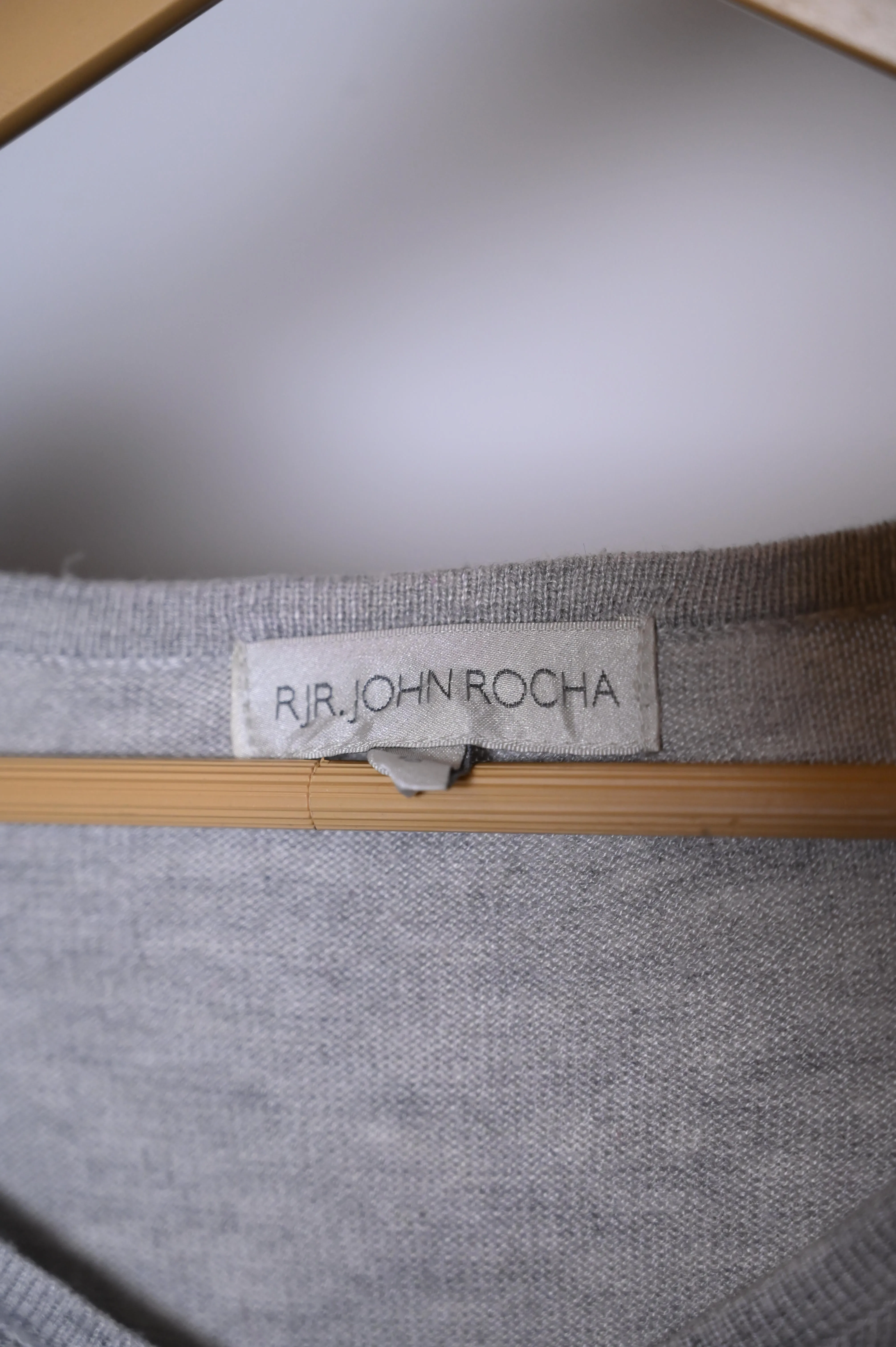 RJR John Rocha Grey Sweatshirt - Medium