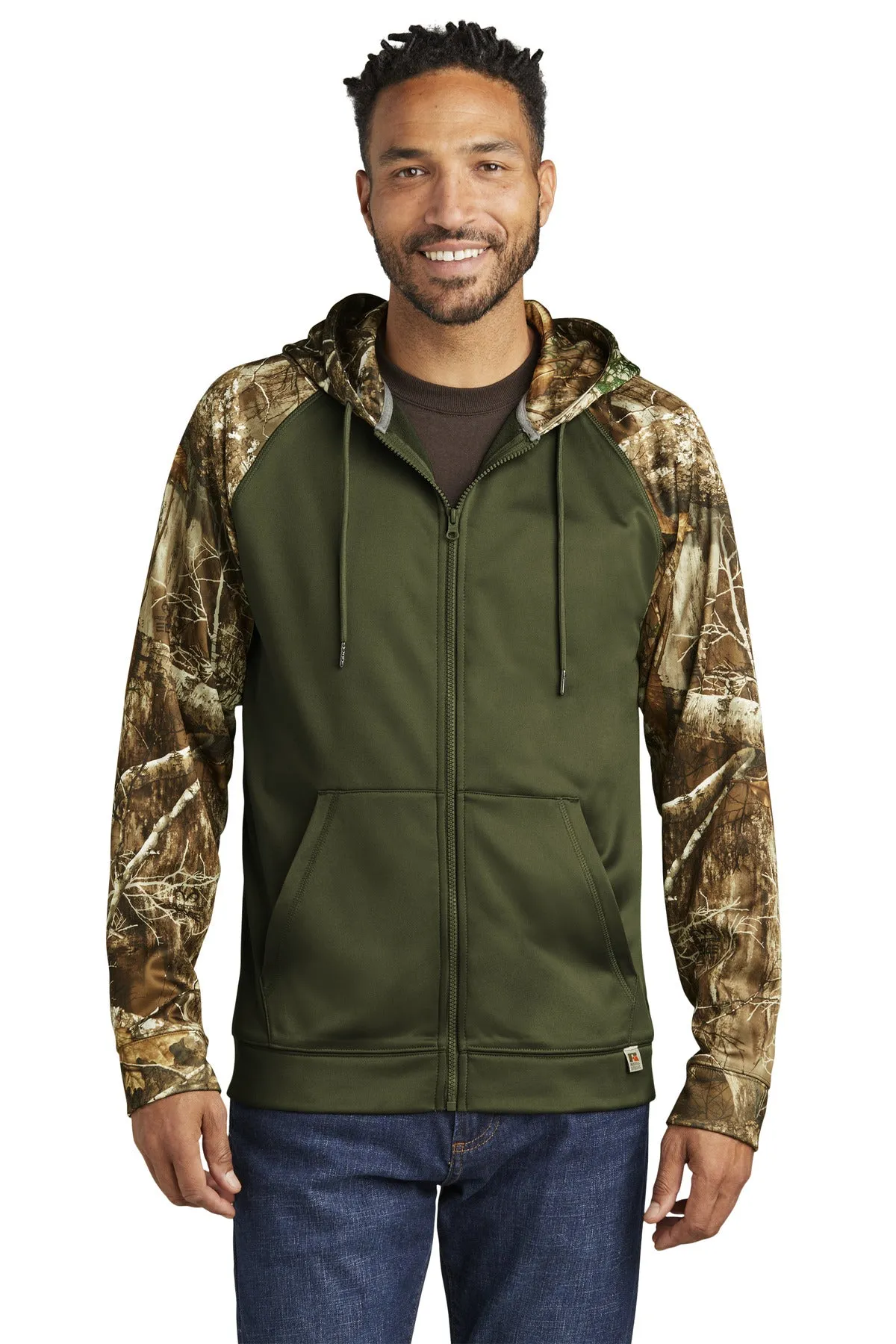 Russell Outdoors™ Realtree Performance Colorblock Full-Zip Hoodie RU452